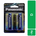 Bateria Alkalina D Evolta Panasonic Blister 2 Unidad