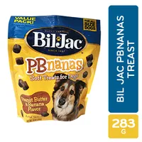 Bocadillo Suave Perro Banano Y Mantequilla De Maní Bil Jac