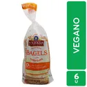 Pan Refrigerado Bagel Completo Vegano Toufayan Paquete 567 G