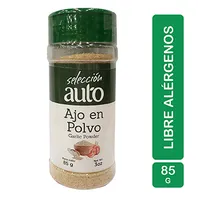 Ajo Polvo Selección Auto Envase 85 G