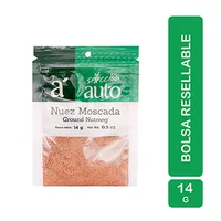 Nuez Moscada Molida Auto Selección Paquete 14 G