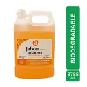 Jabon Liquido Manos  Antibacterial Mandarina Y Naranja Selección Auto Envase 3785 G