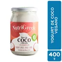 Yogurt Natural Coco Nutrigreek Envase 400 G