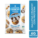Galleta Proteina Crunchy Cookies Chocolate Chips Lenny And Larry's Unidad 35 G
