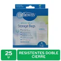 Bolsas Almacenamiento De Leche Materna Dr Brown's Caja 25 Unid