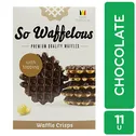 Galleta Dulce Waffle Crispi Chocolate So Waffelous Caja 235 G