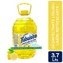 Desinfectante Liquido Limon Refrescante Fabuloso Envase 3.780 L