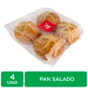 Pan Hamburguesa Kaiser Auto Mercado Bolsa 340  G