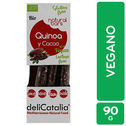 Barra Quinoa Cacao Vegano Delicatalia Caja 90 G