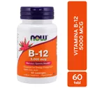 Vitamina B 12 Adulto Tableta Now Envase 60 Unid