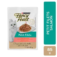 Alimento Húmedo  Gato Adulto  Salmón Fancy Feast Bolsa 85 G