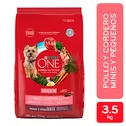 Alimento Perro Seco Adulto Pollo Y Cordero Raza Minis Y Pequeños Purina One Bolsa 3.5 Kg