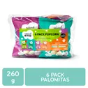 Popcorn Sixpack Natural Bites