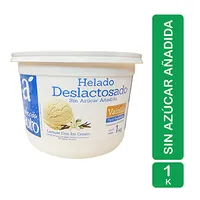 Helado Vainilla Deslactosado Selección Auto Envase 1000 G