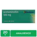 Analgesico Acetaminofén 500g