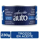 Atun Lomo Trozos Aceite Soya Selección Auto Paquete 230 G