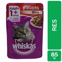 Alimento Gato Adulto Humedo Res Fillets Whiskas Bolsa 85 G