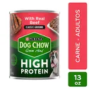 Alimento Perro Humedo Adulto Trozos Carne Alto En Proteina Purina Dog Chow Lata 368 G