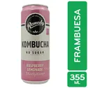 Bebida Kombucha Sin Azucar Frambuesa Remedy