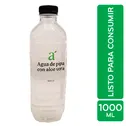 Agua De Pipa Con Sabila Auto Mercado Envase 1000 Ml