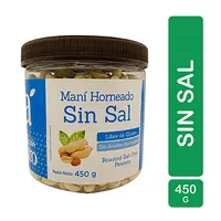 Mani Horneado Sin Sal Selección Auto Envase 450 G