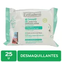 Toalla Humeda Desmaquillante Aloe Vera Te Verde Evoluderm