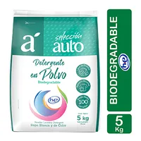Detergente Polvo He Biodegradable Auto Selección Paquete 5000 G