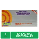 Papel Aluminio En Hojas 500 Ft Link