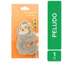 Juguete Oso Perezoso Con Catnip Y Matatabi Para Gato Popet