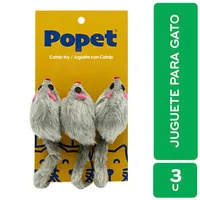 Juguete Ratón Con Catnip Para Gato Popet