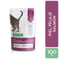 Alimento Gato Humedo Adulto Salmon Piel Pelaje Natures Protection