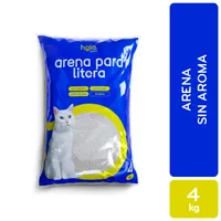 Arena Gato Sin Aroma Control Olores Hola Pet