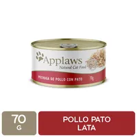 Alimento Gato Humedo Adulto Pollo Y Pato 100% Natural Applaws