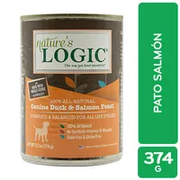 Alimento Perro Humedo Adulto Pato Y Salmon 100% Natural Natures Logic