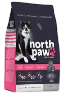 Alimento Gato Seco Toda Edad Libre De Granos North Paw