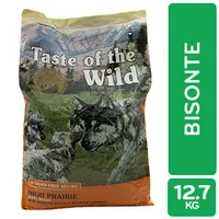 Alimento Perro Cachorro Seco Bisonte Libre De Granos Taste Of The Wild