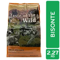 Alimento Perro Cachorro Seco Bisonte Libre De Granos Taste Of The Wild