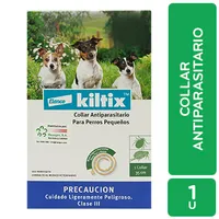 Collar Antipulgas Y Garrapatas Perro Raza Pequeña Y Mediana Kiltix