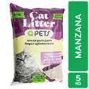 Arena Gato Manzana Aglutinante Mas Q Pets