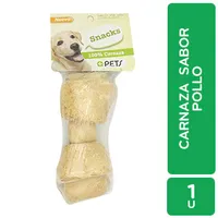Carnaza Hueso Res 15 Cm X 4 Cm Mas Q Pets