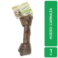 Carnaza Hueso Pollo 20 Cm X 5 Cm Mas Q Pets