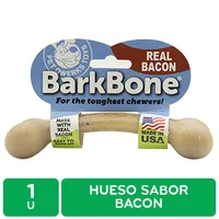 Juguete Hueso Sabor Tocineta Para Perro Barkbone