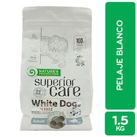 Alimento Perro Blanco Seco Adulto Pescado Y Camarón Natures Protection