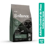 Alimento Perro Adulto Seco  Control Peso Con L-carnitina Balance