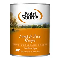 Alimento Perro Humedo Adulto Cordero Con Probióticos Nutrisource