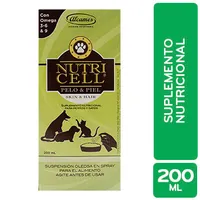 Complemento Nutricional Pelaje Y Piel Perro Y Gato Nutricell Alcames
