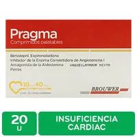 Insuficiencia Cardiaca Perro 20 Kg Pragma Brouwer