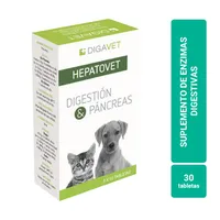 Suplemento Digestivo Y Pancreático Tabletas Hepatovet