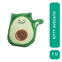 Peluche Gato Con Canip Kitty Avocato Snugarooz