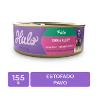 Alimento Gato Humedo Adulto Pavo En Caldo Halo